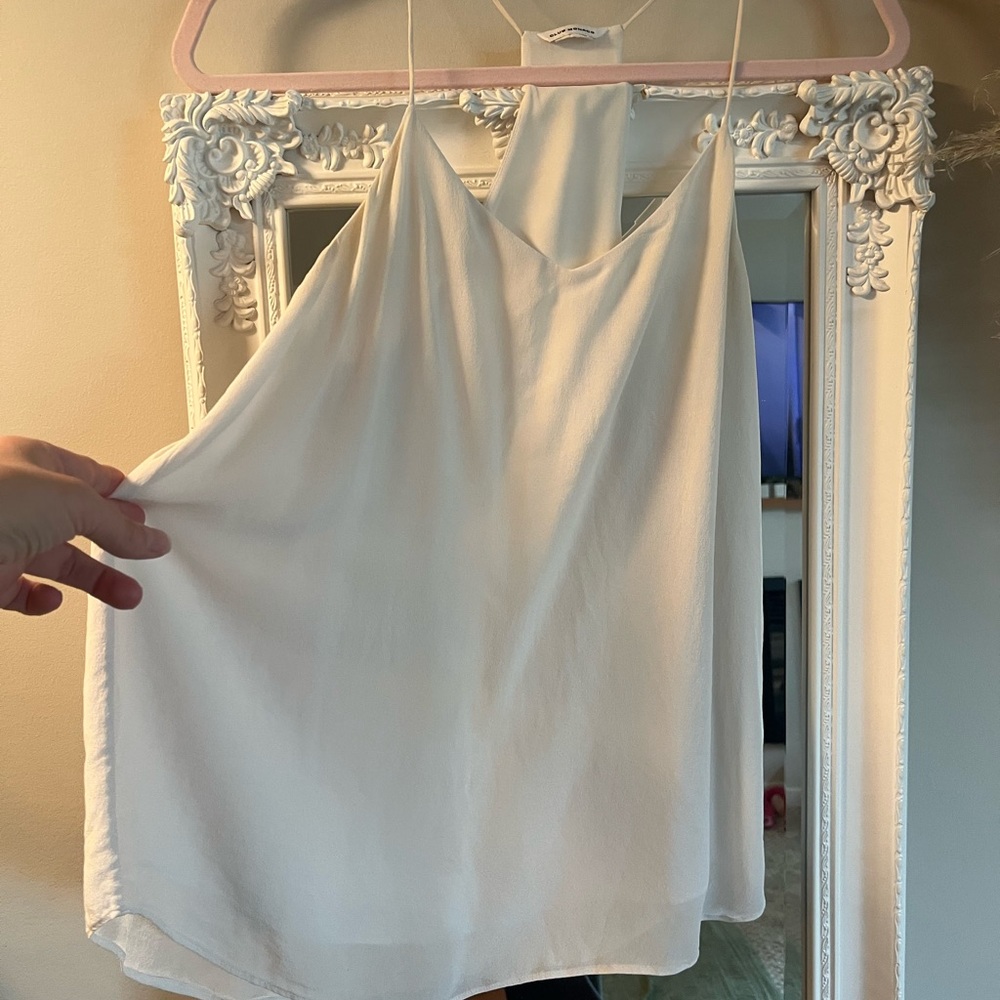 Club Monaco Cream Camisole Top